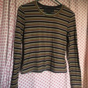Multicolor striped shirt